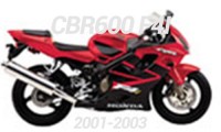 2001-2003 CBR600 F4i Verkleidung