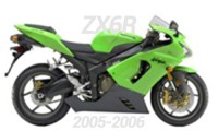 2005-2006 ZX6R Verkleidung