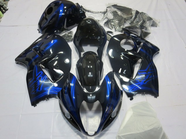 1997-2007 Elektrisches Blau Suzuki GSXR 1300 Motorrad Verkleidungen