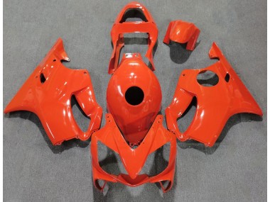 2001-2003 Glänzend Dunkelorange Honda CBR600 F4i Motorrad Verkleidungen