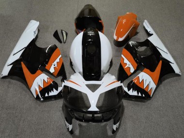 2002-2005 Orange Hai Kawasaki ZX12R Motorrad Verkleidungen