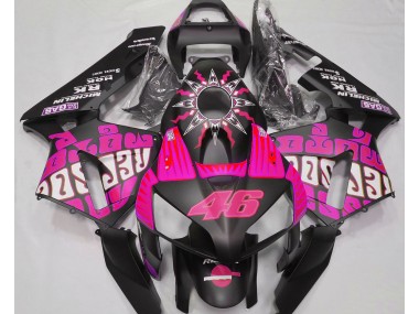 2003-2004 Hot Pink Rossi Repsol Honda CBR600RR Motorrad Verkleidungen