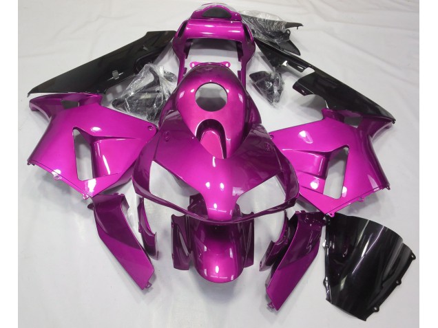 2003-2004 Hot Pink Schlicht Honda CBR600RR Motorrad Verkleidungen