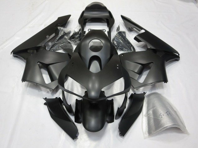 2003-2004 Matt Schwarz Honda CBR600RR Motorrad Verkleidungen