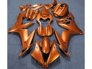 2004-2006 Einfarbig Orange Yamaha R1 Motorrad Verkleidungen