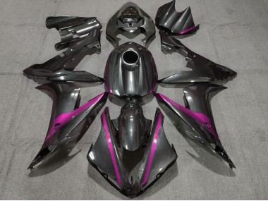 2004-2006 Kohlefaser Stil Mit Pink Yamaha R1 Motorrad Verkleidungen