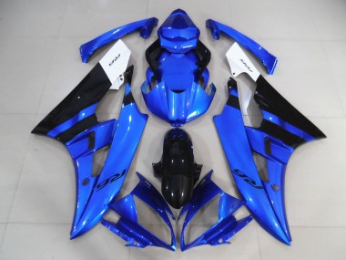 2006-2007 Custom Blau Yamaha R6 Motorrad Verkleidungen