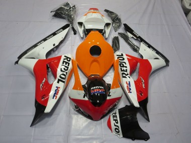 2006-2007 Orange Repsol Honda CBR1000RR Motorrad Verkleidungen