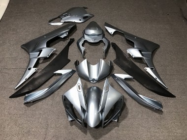 2006-2007 Silber Glänzend Yamaha R6 Motorrad Verkleidungen