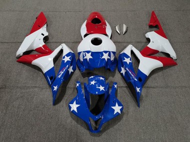 2007-2008 Amerikanische Flagge Honda CBR600RR Motorrad Verkleidungen