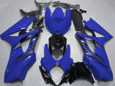 2007-2008 Blau OEM Stil Suzuki GSXR 1000 Motorrad Verkleidungen