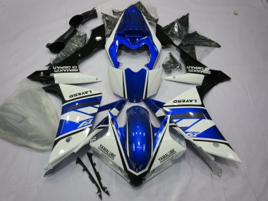 2007-2008 Blau & Weiß Yamaha R1 Motorrad Verkleidungen