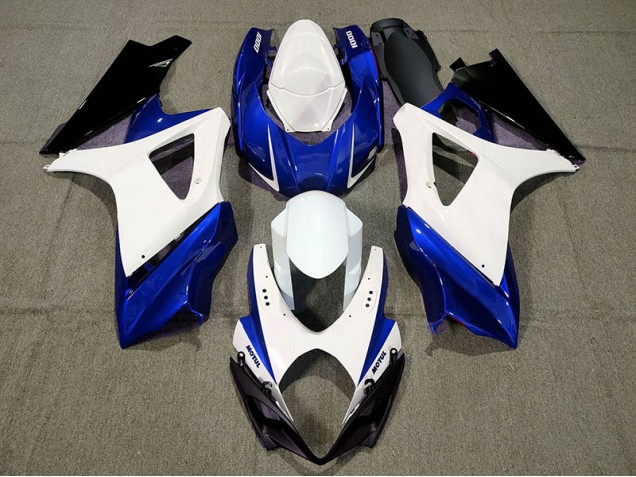 2007-2008 Custom Design Blau Suzuki GSXR 1000 Motorrad Verkleidungen