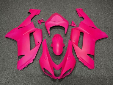 2007-2008 Fuchsia Kawasaki ZX6R Motorrad Verkleidungen