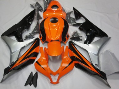 2007-2008 Leuchtend Orange OEM Stil Honda CBR600RR Motorrad Verkleidungen