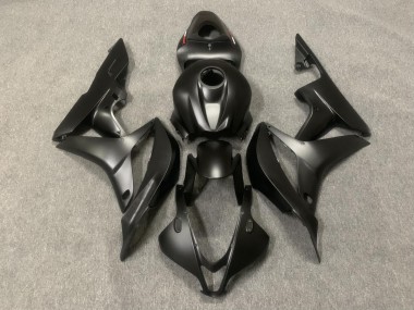 2007-2008 Matt Schwarz Honda CBR600RR Motorrad Verkleidungen