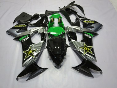 2008-2010 Rockstar Kawasaki ZX10R Motorrad Verkleidungen