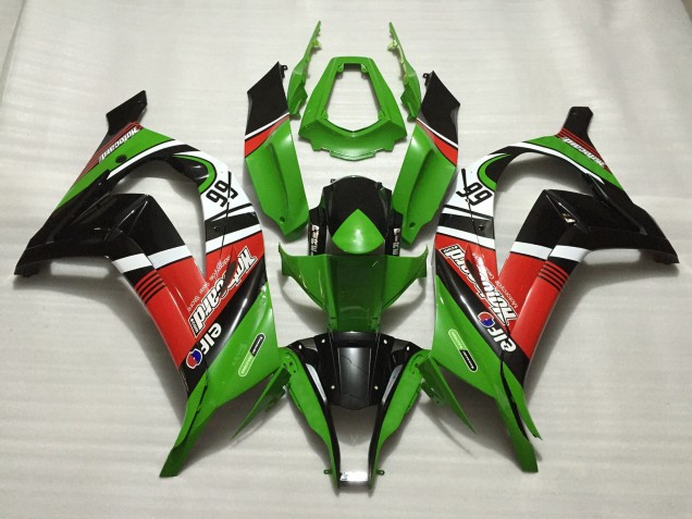 2011-2015 Grün 66 Kawasaki ZX10R Motorrad Verkleidungen