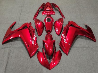 2015-2018 Vollglanz Rot Yamaha R3 Motorrad Verkleidungen