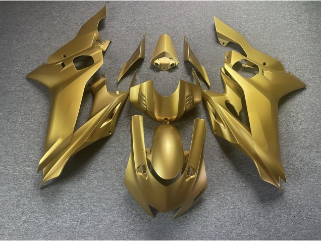 2017-2021 Custom Gold Yamaha R6 Motorrad Verkleidungen